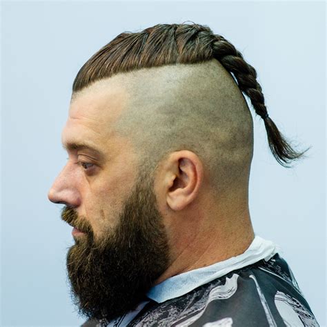 Mohawk Hairstyle With Braids