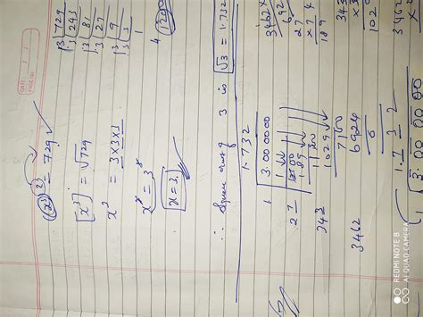 If the cube of a squared number is 729, find the square root of that ...