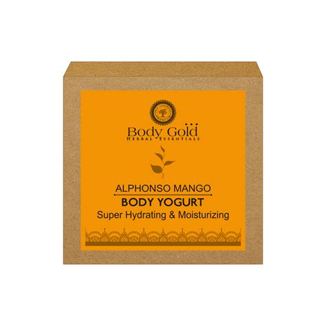 Alphonso Mango Body Yogurt 100GM – bodygoldindia