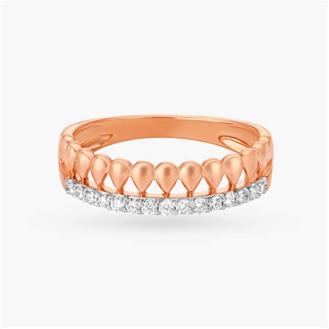 Subtle Shimmer Diamond Ring