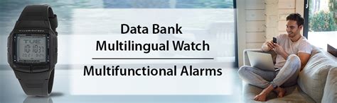 Casio Vintage DB-36-1AVDF Digital Grey Dial Unisex Watch Black Resin ...