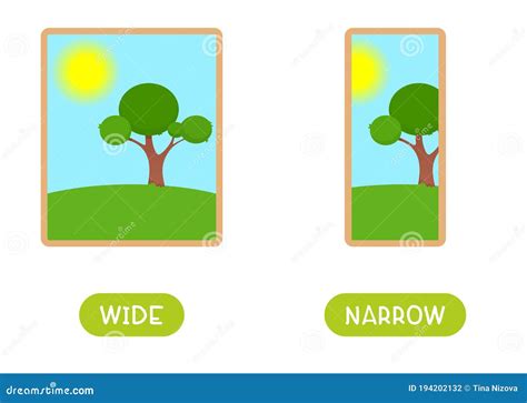 Narrow Wide Stock Illustrations – 1,635 Narrow Wide Stock Illustrations ...