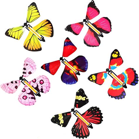 Buy FunBlast Flying Butterfly Toy, Magic Wind up Butterflies Toys ...