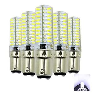Jutek 5PCS YWXLight BA15D Double Contact Bayonet Base Bulb AC 110-130V ...