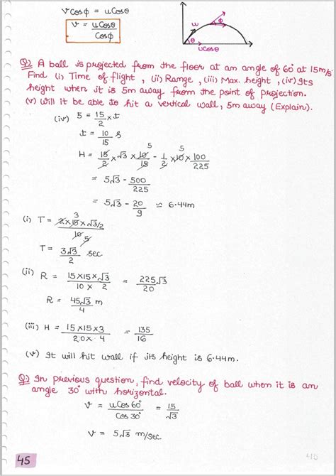 Image result for Graphs of for Projectile Motion Class 11
