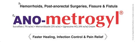 Ano Metrogyl: About, Direction For use, Warning And Precautions