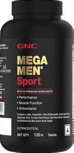GNC Mega Men Sport Multivitamin for Men Price in India - Buy GNC Mega ...