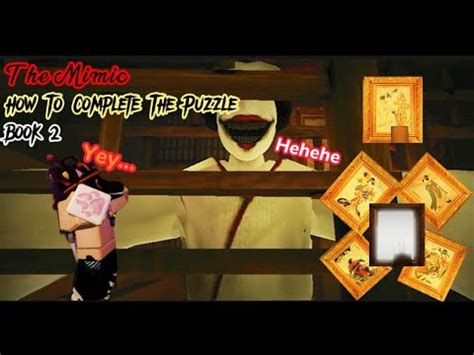 Roblox | The Mimic | How To Complete The Puzzle (Book 2) - YouTube