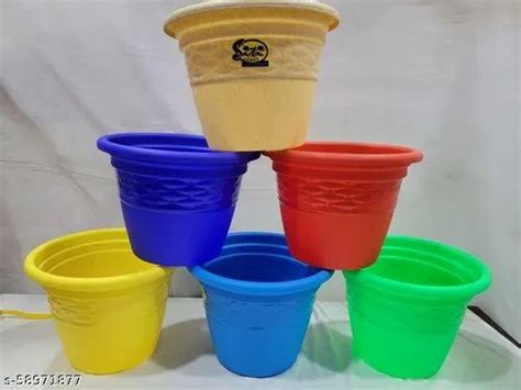 Plastic Flower Pot Manufacturer India - Plastic Flower Pots Planters ...