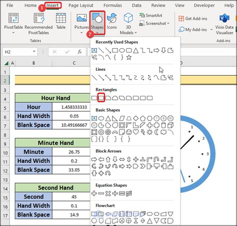 How to Add a Clock in Excel 的图像结果