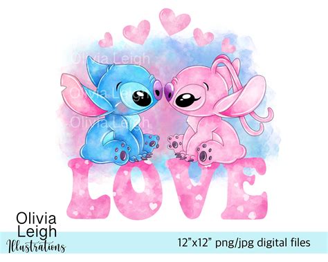 Stitch And Angel Kids