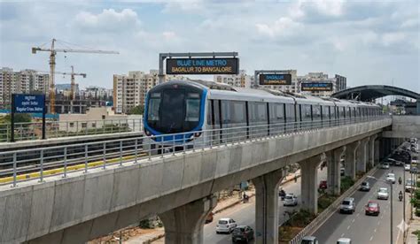 Blue Line Metro: Connecting Bagalur to Bangalore City & Airport