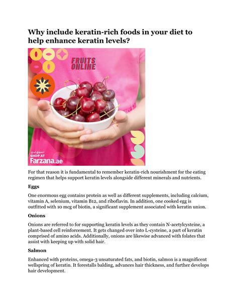 PPT - Why include keratin-rich foods in your diet to help enhance ...