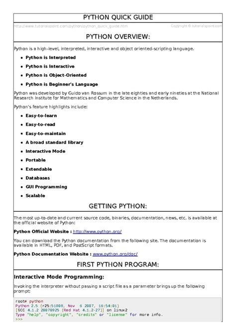 Image result for Quick Python Tutorial