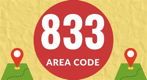 Image result for 833 Area Code Map