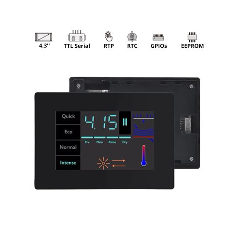 4.3 inch Nextion NX4827P043-011R-Y Intelligent Series HMI Touch Display ...