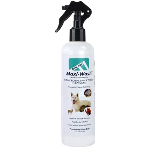 Buy Forticept Maxi-Wash Hot Spot , Wound Care & Itch Spray for Dogs and ...