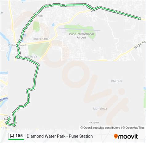 155 Route: Schedules, Stops & Maps - Diamond Water Park (Updated)