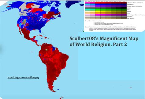 Religions Map Of British Columbia