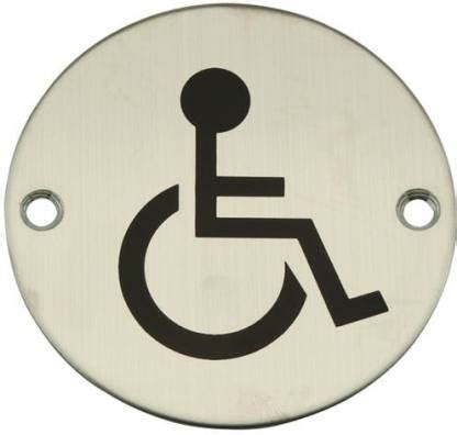 RLDigitalUnits TOILET HANDICAP SIGN BOARD Emergency Sign Price in India ...