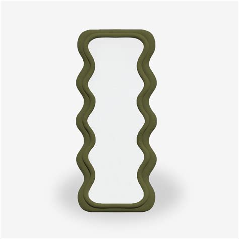 COZONI Wavy Floor Mirror | Full Length Mirror