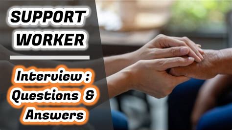 Support Worker Interview Questions Answers 的图像结果