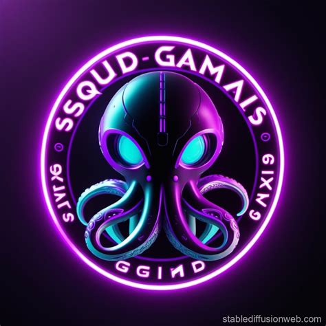 Squid Game Circle Logo | Stable Diffusion Online