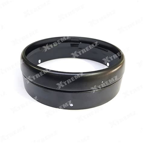 Xtremz Headlight Cover For Royal Enfield Classic 350 / 500 - Black Color