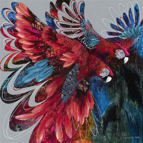 Ruby Macaws - Buy Art Now