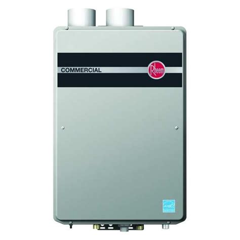 Rheem 18 1/2 in " x 9 1/4 in " x 27 1/2 in " Gas Tankless Water Heater ...