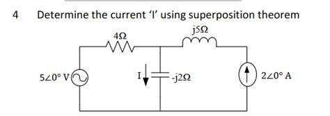 Image result for Find Current Using Superposition Theorem