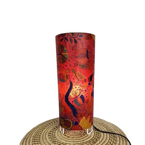 The Turtles, Madhubani handpainted lamp