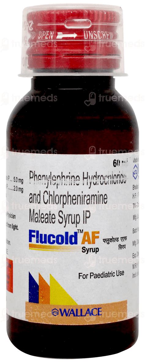 Flucold Af 5/2 MG Syrup 60 ML | Order Flucold Af 5/2 MG Syrup 60 ML ...