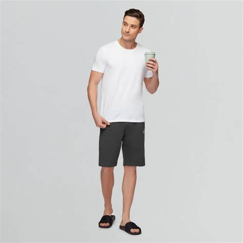 Buy IntelliSoft Pace Cotton Rich [Graphite Grey] Men's Shorts – XYXX ...