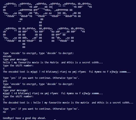 Caesar Cipher Decryption 的图像结果