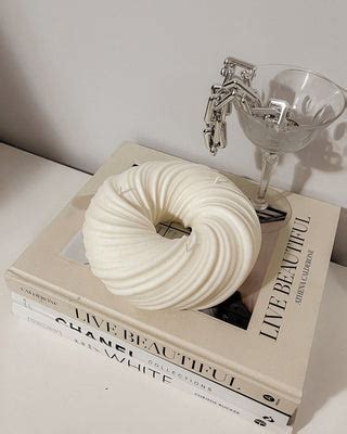 Big Swirl Sculpture Candle | HALO CANDLE - 3 wick candle – The Umbrella ...