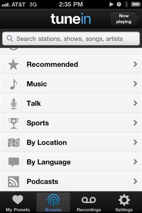 Image result for TuneIn Radio Tutorial