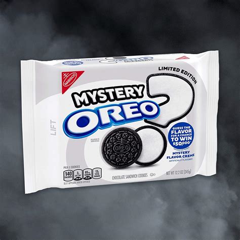 Oreo Chocolate Sandwich Cookies, Limited Edition Mystery Flavor Creme ...
