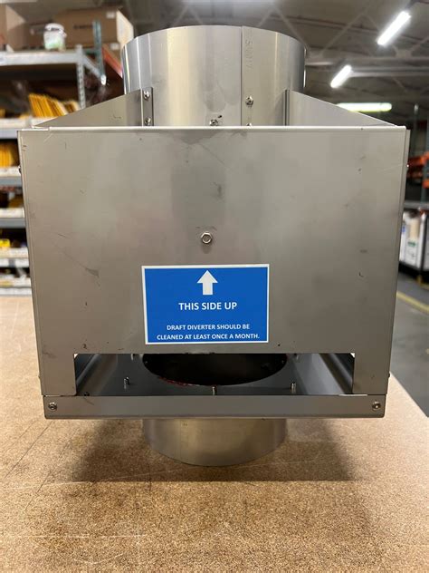 598008 Staineless Steel Draft Diverter 8" | Parts – Southern Pride of ...