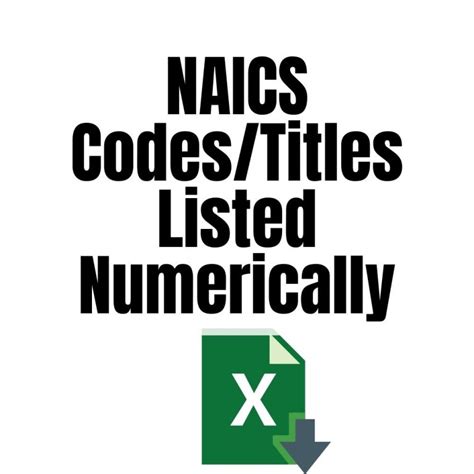 Searching for NAICS Code 的图像结果