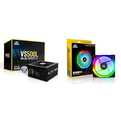 Amazon.in: Buy Ant Esports VS500L 500 Watt Non-Modular Continuous Power ...