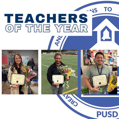 PUSD Announces 2025 Teachers of the Year | Poway Unified School District