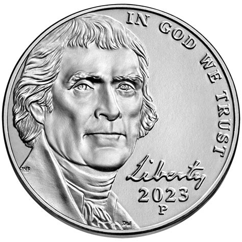 2023 Philadelphia Jefferson Nickel Roll Uncirculated