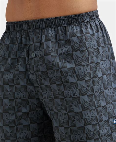 Buy Super Combed Mercerized Cotton Woven Printed Inner Boxers with ...