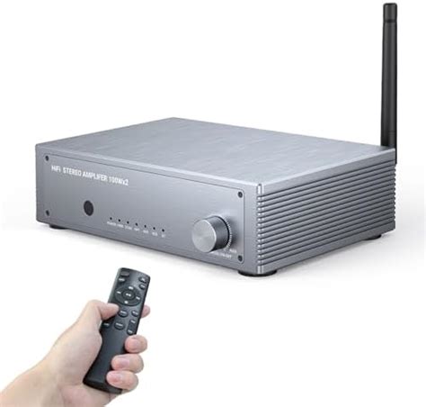 Inwa Bluetooth Audio Power Amplifier, 200W 2 Channel Amplifier Mini Hi ...