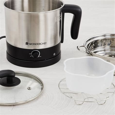 Buy WONDERCHEF Prato Multi-Cooking Kettle With Steamer from Wonderchef ...