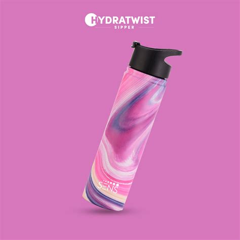 Hydra Twist Sipper Water Bottle - 720ml, BPA-Free | SENS Life