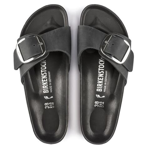 【25SS】BIRKENSTOCK ビルケンシュトック MADRID BIG BUCKLE マドリッド ビッグバックル BLACK ...