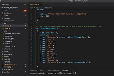 NFTS Generating Code 的图像结果