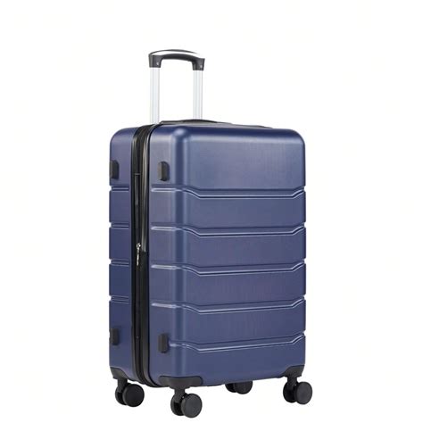 OLIXIS 20-Inch Hardside Luggage With 4 Double Spinner Wheels ...